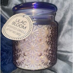 Lilac Bloom Scented Candle - Purple